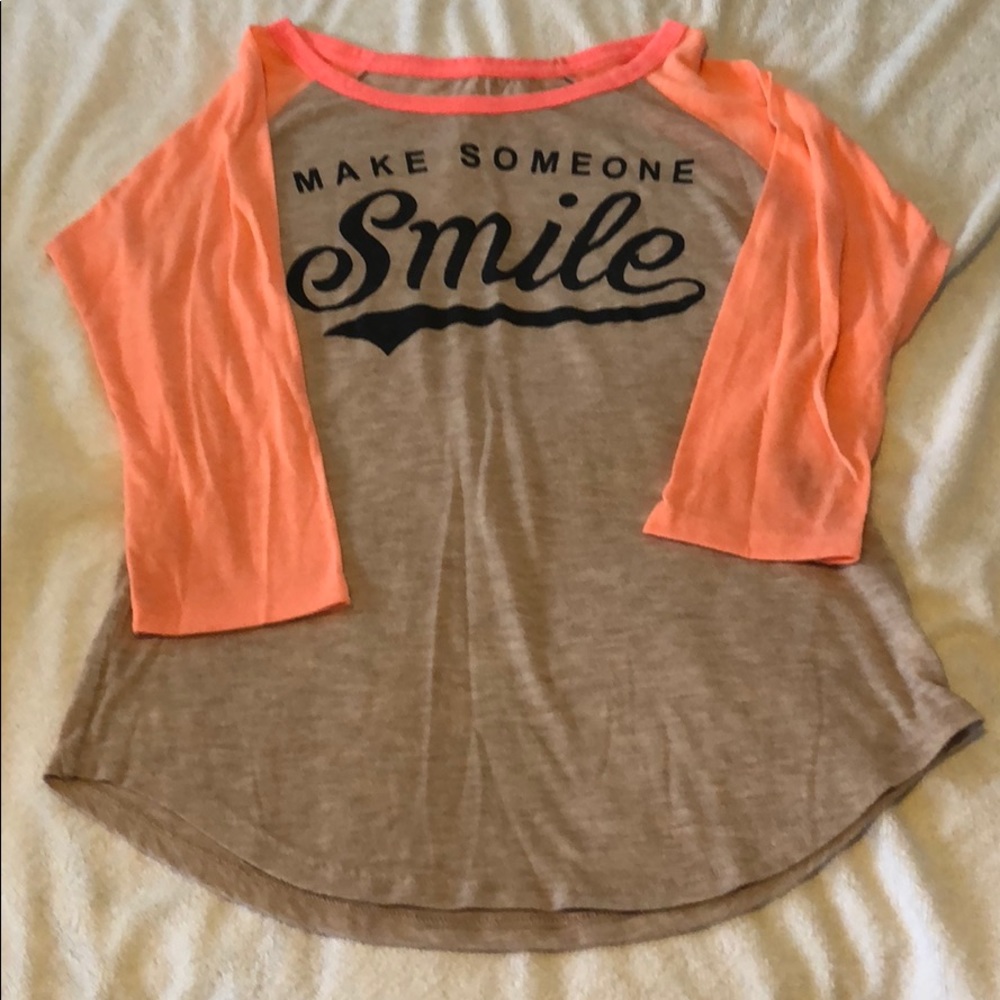 American Eagle Outfitters S baseball style Shirt